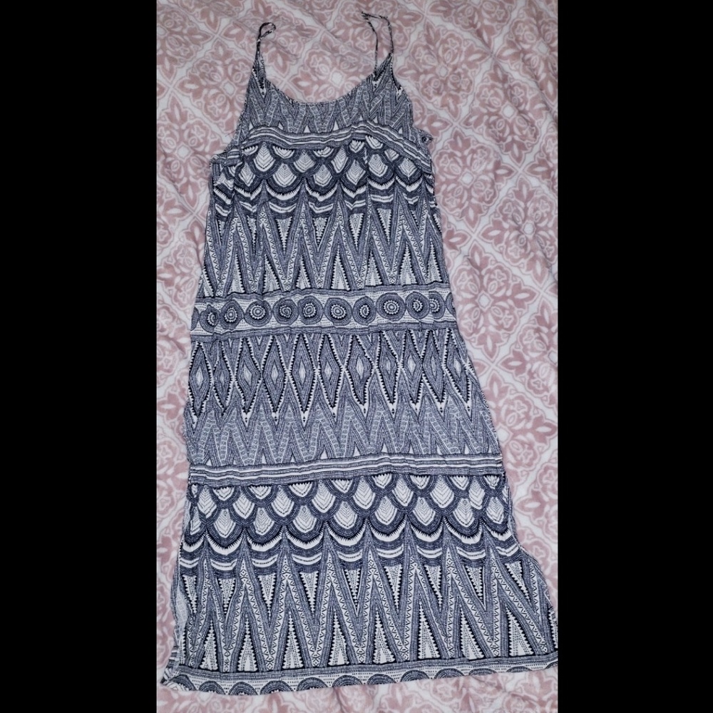 H&M spaghetti strap midi dress